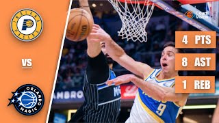 T.J. McConnell - 4 Points, 8 Assists, 1 Rebound vs Magic - 2025-26 Regular Season