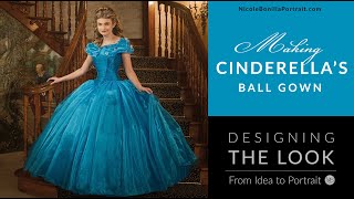 NEW Hallmark DISNEY CINDERELLA Sewing Dressing Photo Cinderelly Ball Slipper Blu 