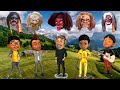 Adit Sopo Jarwo &amp; Teman Upin Ipin Bermain Barongan Dan Topeng Gedruk #animasi #anakanak #upinipin