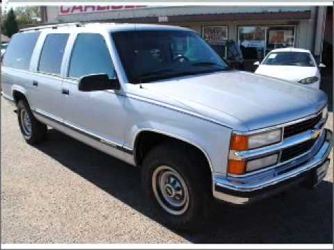 1995 CHEVROLET SUBURBAN 2500 Lubbock Texas - YouTube