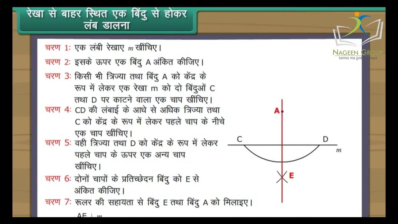 Class 6 Maths Chapter Practical Geometry In Hindi Language YouTube