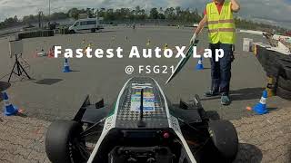 Fastest AutoX Lap | Formula Student Germany 2021 | GreenTeam Uni Stuttgart