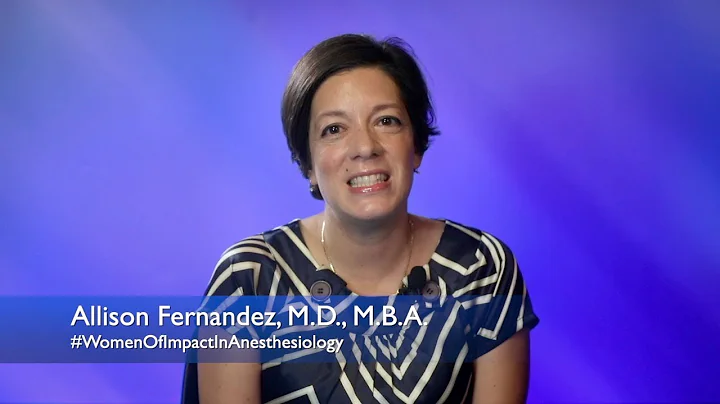 Welcome to Women of Impact in Anesthesiology