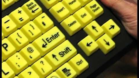 Keymonster Keyboard HiVis