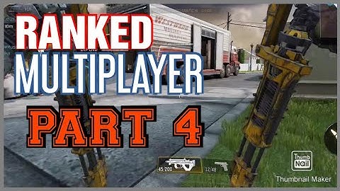 Call of Duty: Mobile - Gameplay Walkthrough Part 4 - Ranked Multiplayer (iOS, Android)