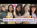 How HYBE LABELS Discovered NEWJEANS Members