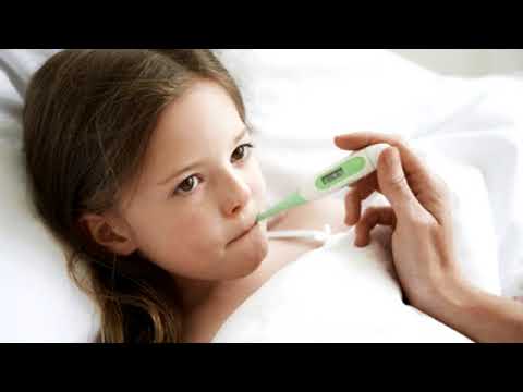 Grippe bei Kindern (Influenza).