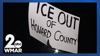 Howard County neighbors show support for anti-ICE bills