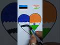 Making indian 🇮🇳🇪🇪||independence day drawing||#trending #shortvideo #shortsfeed #shorts #viral #art