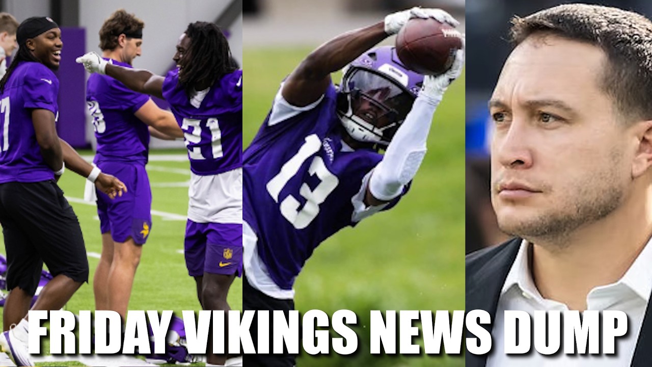 Minnesota Vikings News Dump (6.12.26) | Mini-Camp Wrapped, Felton Praised, Front Office Changes