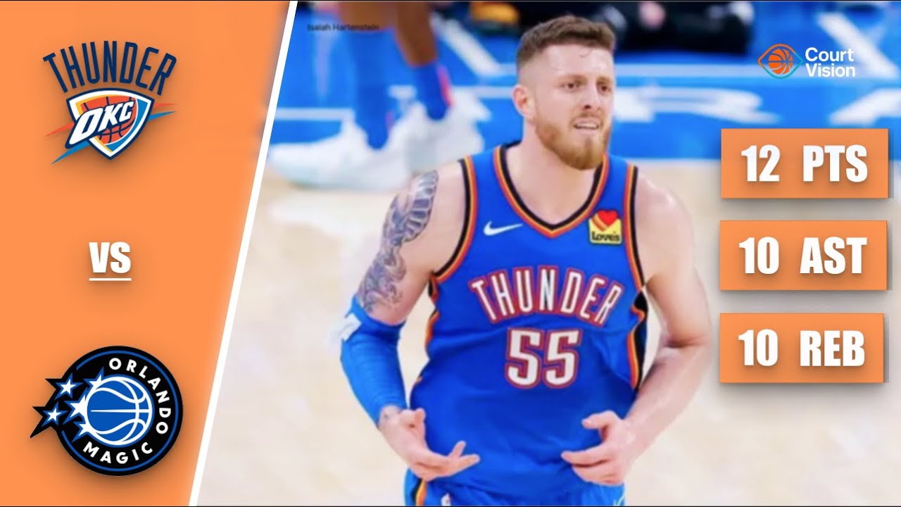 Isaiah Hartenstein - 12 Points, 10 Assists, 10 Rebounds vs Magic - 2025-26 Regular Season