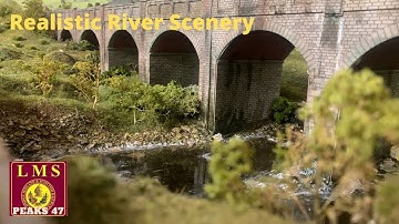 Realistic River | Model Water | Peak District Model Railway