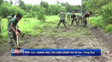 BĐBP Bà Rịa - Vũng Tàu giúp địa phương làm đường giao thông nông thôn