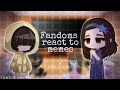 Fandoms react to memes | 𝚁𝚄𝚂/𝙴𝙽𝙶 | 1/3