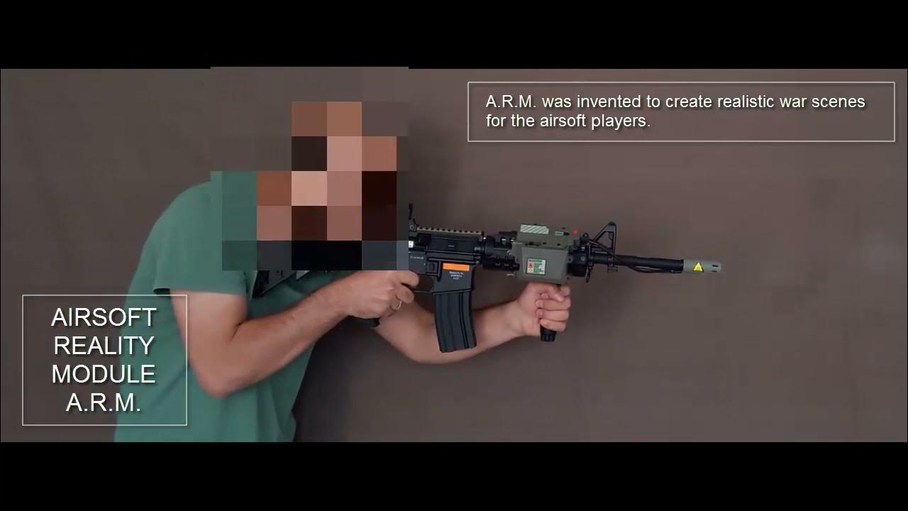 Airsoft Muzzle Smoke Generator Device. Airsoft Reality Module(A.R.M