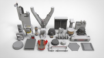 sci fi Architecture kitbash 50