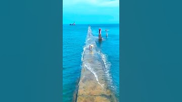 Ram Setu Dhanushkodi,Rameshwaram #ramsetu #dhanushkodi #hindustanimusafir