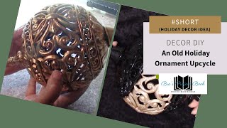 Upcycle DIY | A Simple Modern Holiday Ornament