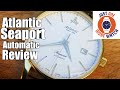 5 minute watch review  atlantic seaport automatic 40mm