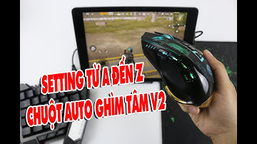 Hướng dẫn từ A đến Z cách setting chuột auto ghìm tâm Demon Baron V2 - Mọi scope không giật