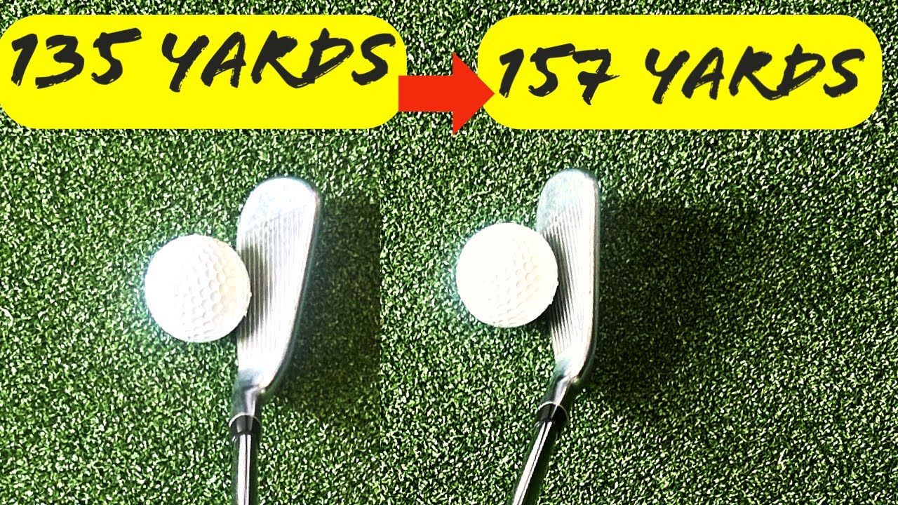 The EASY way to hit your irons 20 yards (LONGER) YouTube