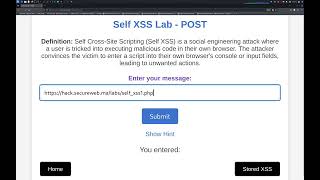 Self XSS To Reflected | Bdarija