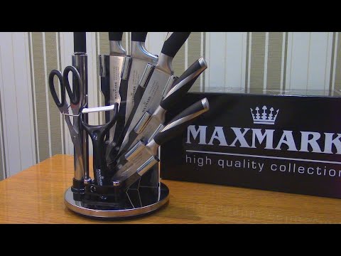 Набір ножів MaxMark з 9 предметів (MK-K08)