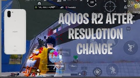 Aquas r2 after resolution change😍 no lag without cooling fan