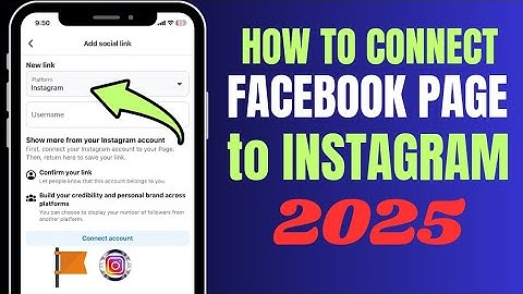 How to Connect Facebook Page to Instagram | 2025 | #facebookpage #instagram