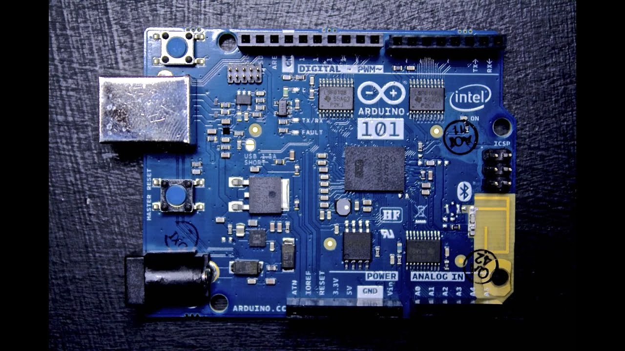 Arduino 101 w/Intel Curie Thoughts? Hardware Walkthrough! p1 - YouTube