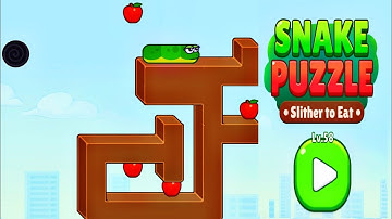 Snake Puzzle Slither to Eat level 58 / walkthrough full 