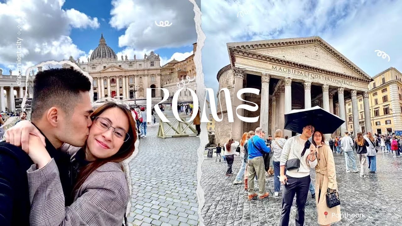 ITALY TRAVEL VLOG I 🇮🇹: WHERE TO STAY, ITALIAN FOOD & EXPLORING VATICAN CITY 