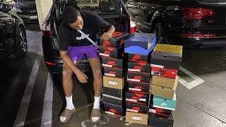 I spent over $7,000 at a street sneaker event in California...