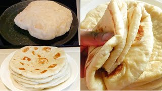 Mikate ya naan | Jinsi yakupika mikate laini ya naan ? | Chapati za hamira .