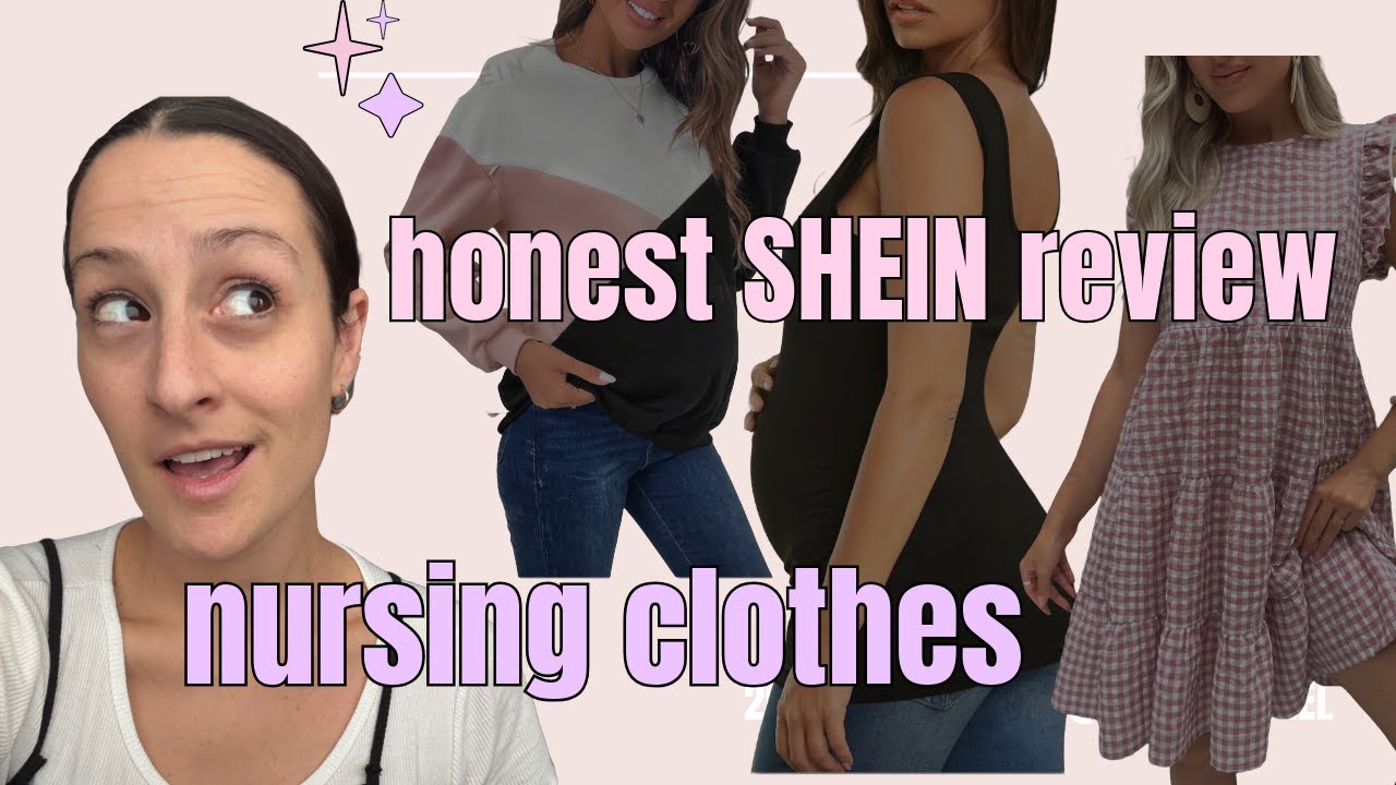 SHEIN Maternity & Nursing Clothes Review | Honest Thoughts on Fit, Comfort & Quality