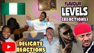 Flavour - Levels (Official Video) |DELICATE REACTIONS| 🔥🔥🔥 W/Davido, Yul Edochie, Kanayo O Kanayo