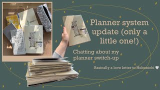 planner system update | a new hobonichi weeks and morning pages in my cousin