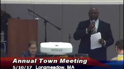 Annual Town Meeting May 10 2017 Night 2