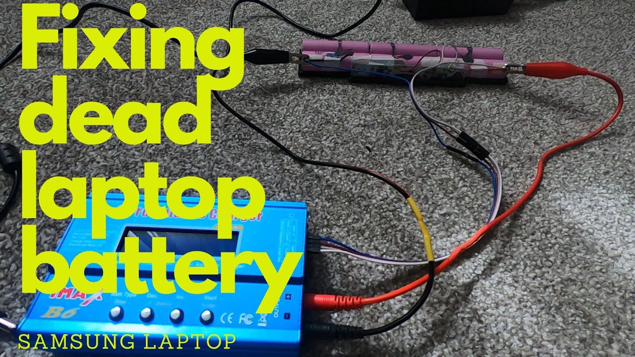 How I fix Samsung laptop dead battery