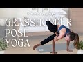 Grasshopper Pose Flow â 15 Min Vinyasa Yoga Flow With Sara Ticha Grasshopper Pose Flow â 15 Min Vinyasa Yoga Flow With Sara Ticha
