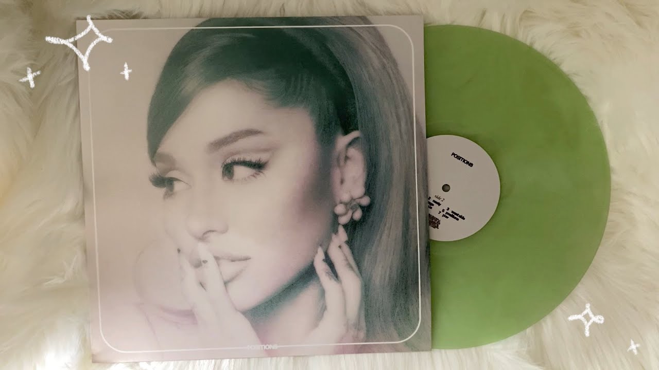 ariana grande - positions (vinyl unboxing) 