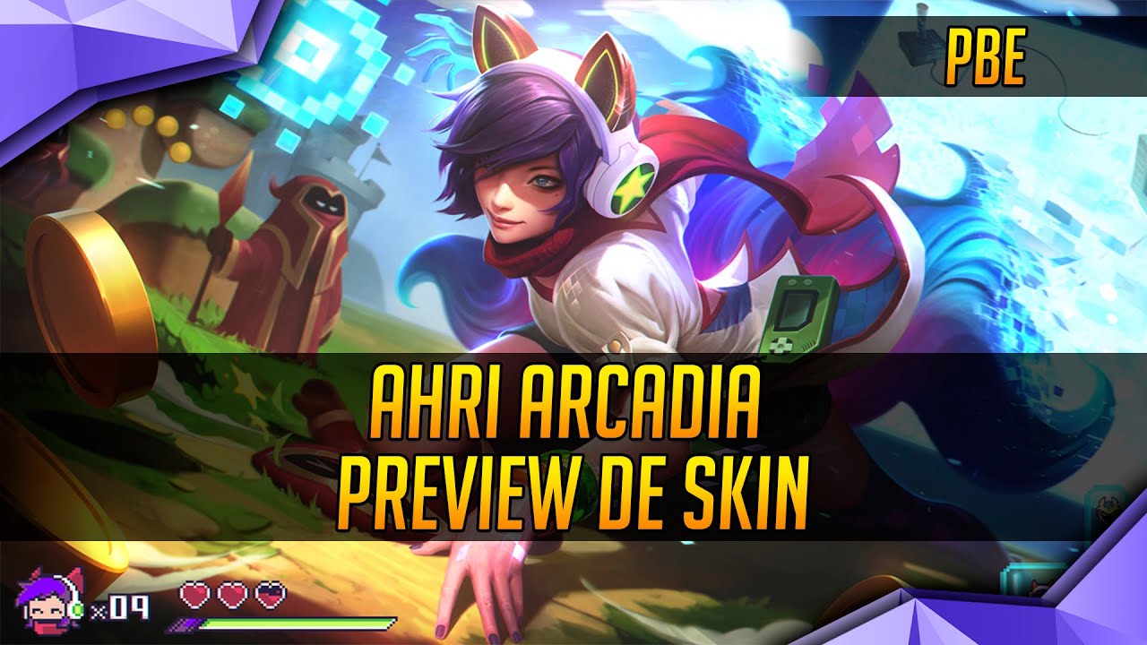Ahri de Arcadia (Arcade Ahri) 1350 RP | Pre-lanzamiento PBE - YouTube
