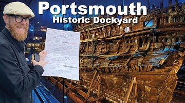We visit Portsmouth Historic dockyard in South England.