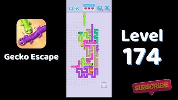 Gecko Escape Level 174 Walkthrough 🦎 | Puzzle Game Solutions & Tips | SolutionGuruji