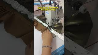 Binding Type Style Riches #clothingfactory #sewingmachine #automation #sewingdaily #garmentfactory