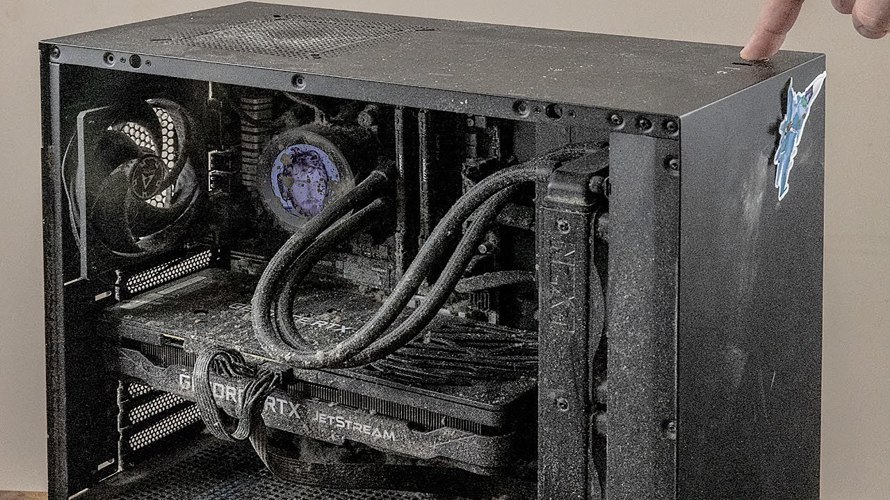 Gaming Very Dirty PC  Deep Cleaning