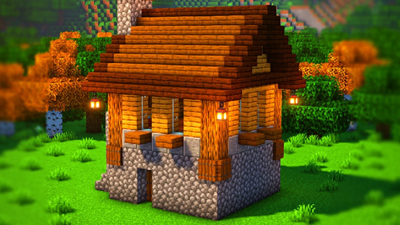 Casa Medieval Pequena - Tutoriais Minecraft 