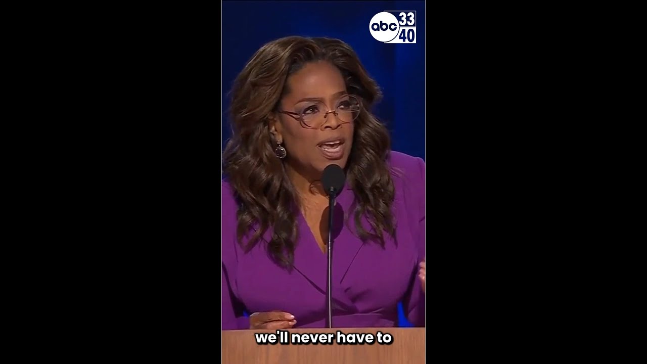 Oprah Winfrey at DNC 2024