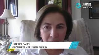 Entrevista Jannice Sandí, Vicepresidenta Unión Médica Nacional