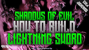 ★ SHADOWS of EVIL ★ HOW TO GET LIGHTNING SWORD ❝TUTORIAL❞ BLACK OPS 3 ZOMBIES